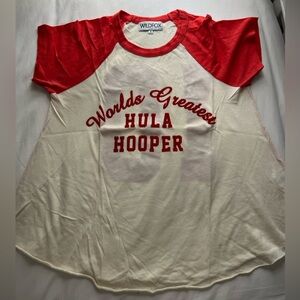 Wildfox World's Greatest Hula Hooper Tee